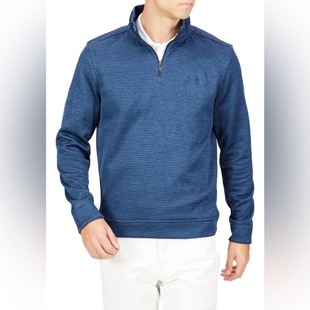 NWT Under Armour Men's Storm SweaterFleece Quarter Zip Sz 2XL - Picture 1 of 8